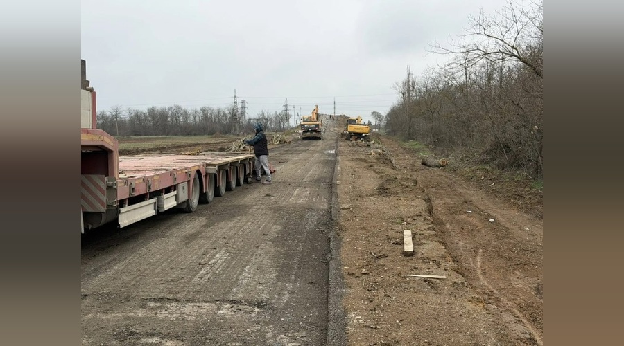 Началась реконструкция моста у села Маслово в Джанкойском районе Началась реконструкция моста у села Маслово в Джанкойском районе