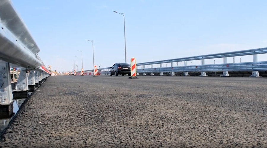 Крымский мост перекроют в ночь с 28 на 29 сентября для восстановительных работ