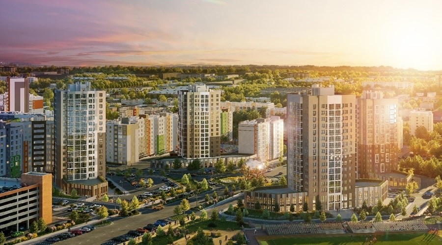 РНКБ предоставил проектное финансирование на строительство жилого микрорайона «Город Мира»