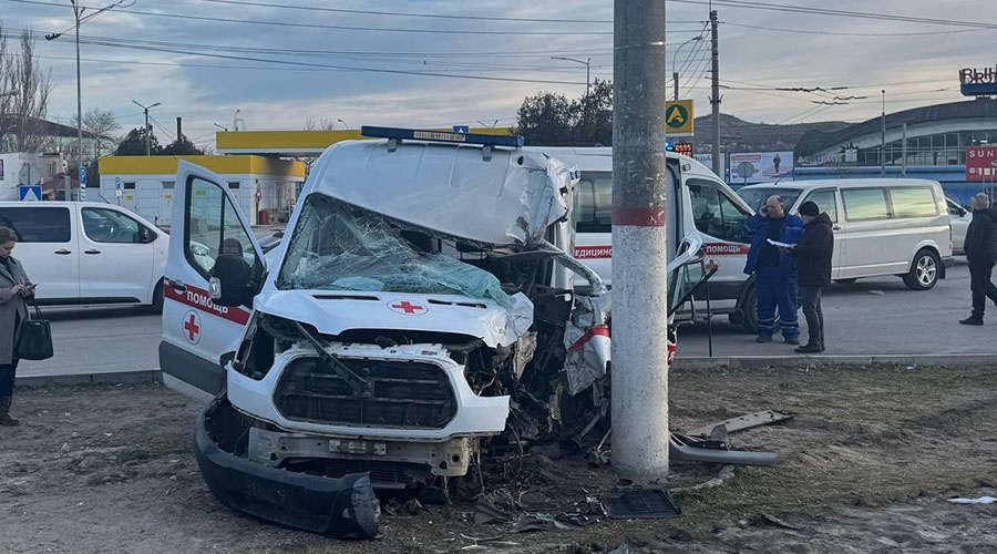 Пациент «скорой» погибла в ДТП в Керчи