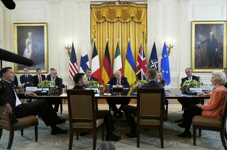 Чем закончилась встреча Дональда Трампа с лидерами европейских стран Чем закончилась встреча Дональда Трампа с лидерами европейских стран