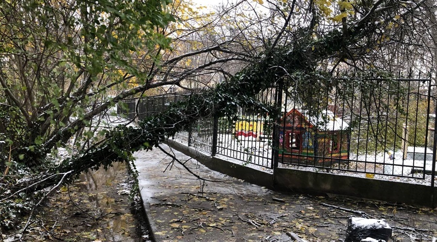 Полмиллиона жителей Крыма оставались ночью без энергоснабжения из-за шторма