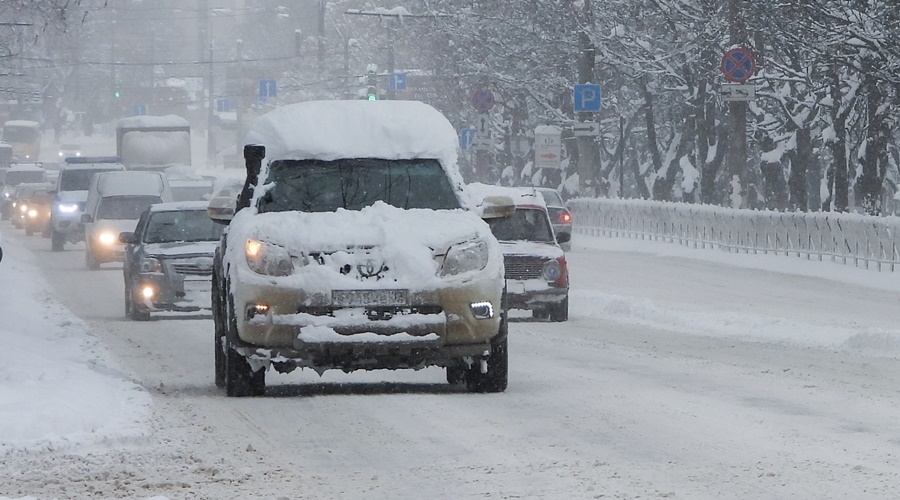 Снегопад и сильный ветер ожидаются в Крыму 5 февраля