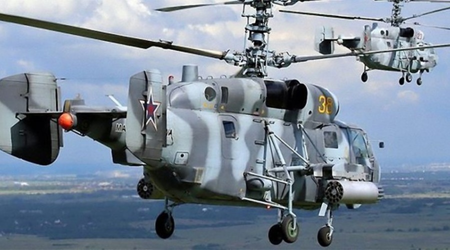 Вертолет морской авиации уничтожил безэкипажный катер у берегов Крыма