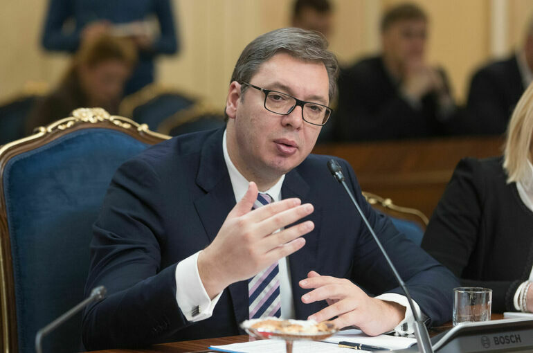Вучич прервал поездку в США из-за проблем со здоровьем Вучич прервал поездку в США из-за проблем со здоровьем