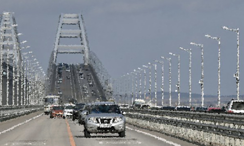 Сегодня Крымский мост то «старт», то «стоп»