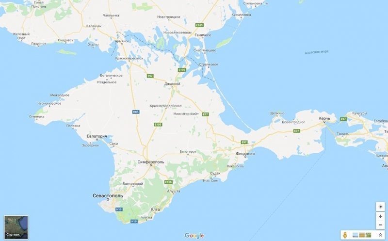 Почему крымчане до сих пор видят полуостров украинским на картах Google
