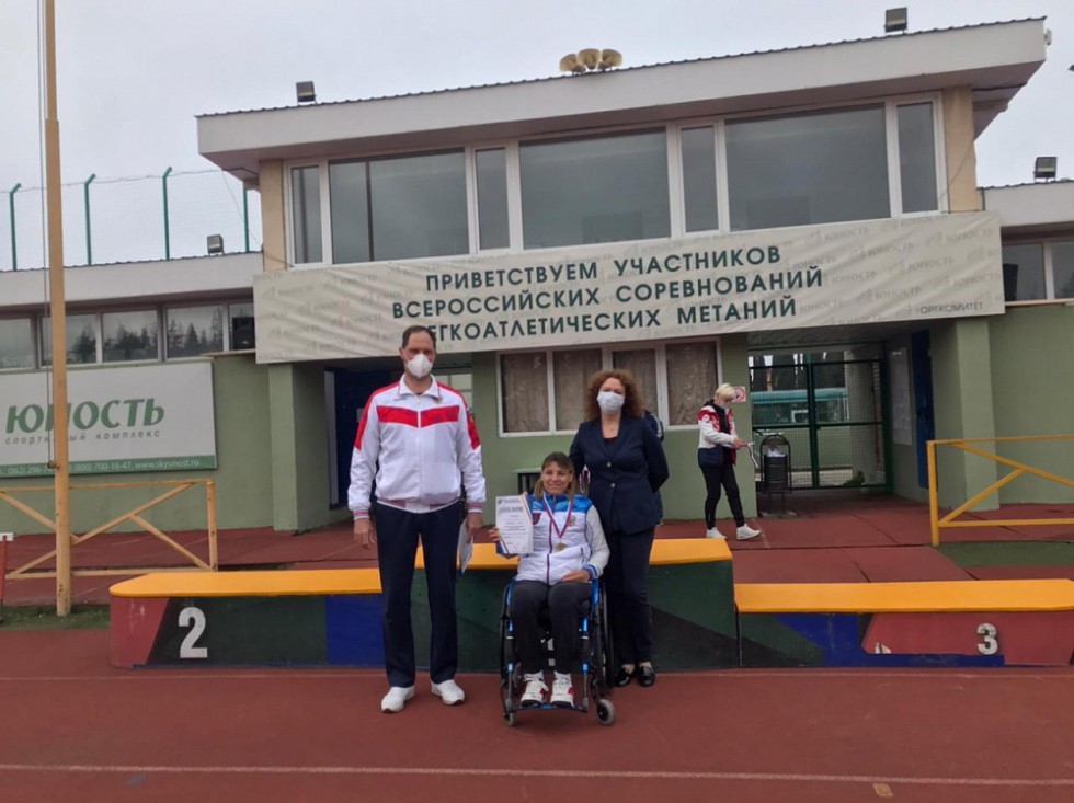 Крымские легкоатлеты завоевали два «серебра» на Всероссийских соревнованиях среди лиц с ПОДА