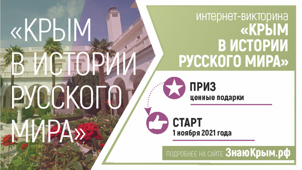 Мининформ РК: 155 человек из 37 стран мира уже приняли участие в международной викторине «Крым в истории русского мира»