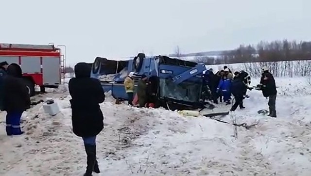 Подробности ДТП с автобусом под Калугой: погибли трое взрослых и четверо детей