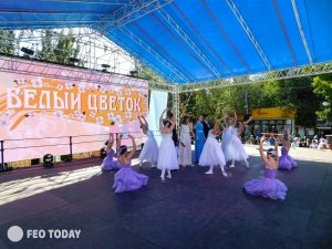 Фото акции БЕЛЫЙ ЦВЕТОК в Феодосии #4777