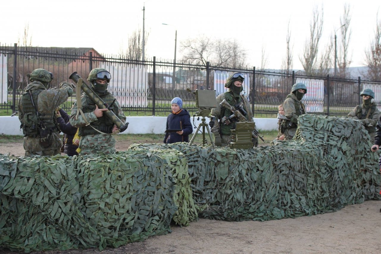 Фото торжественного открытия десантного батальона в Феодосии #5901