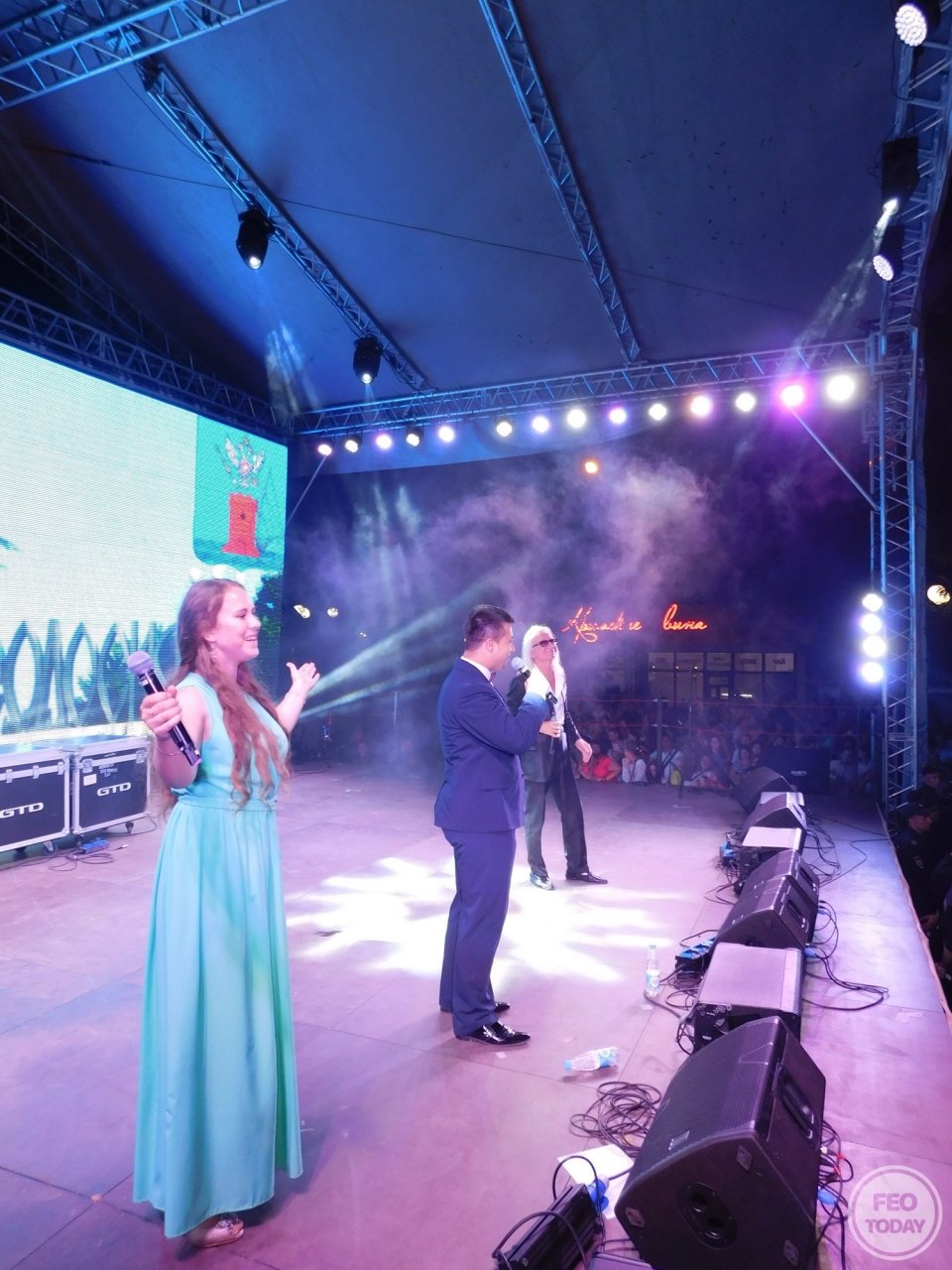 Фото концерта на День города 2017 и юбилей Айвазовского в Феодосии #2308