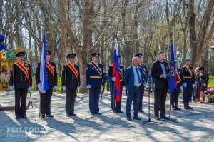 Митинг в День освобождения Феодосии от фашистских захватчиков #8271