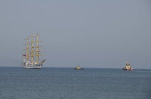 Фото парусного судна «Херсонес» в Феодосии #1152