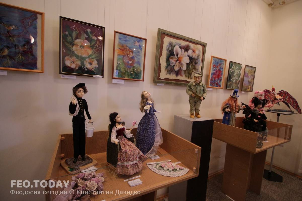 Выставка кукол. Музей Грина #7552