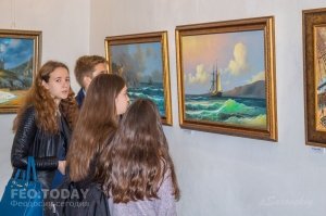 Открытие выставки «Морской пейзаж» в музее Грина #8041