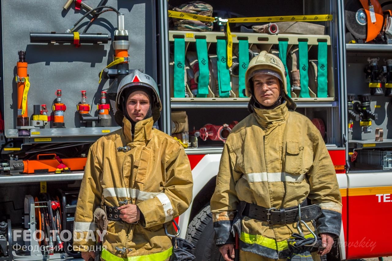 День пожарной охраны в Феодосии #8755