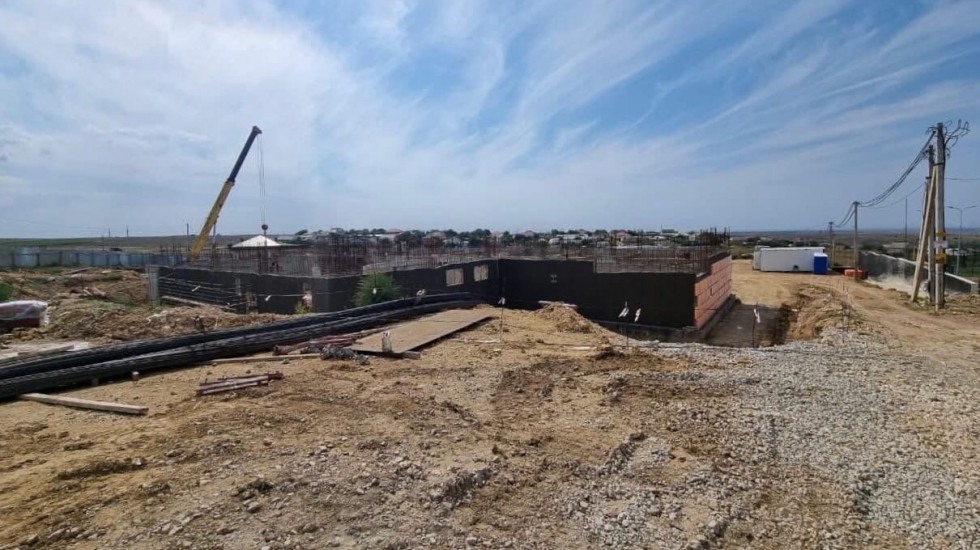 Минстрой РК: Строительство детского сада на 120 мест в с. Маловидное Бахчисарайского района ведется в соответствии с графиком