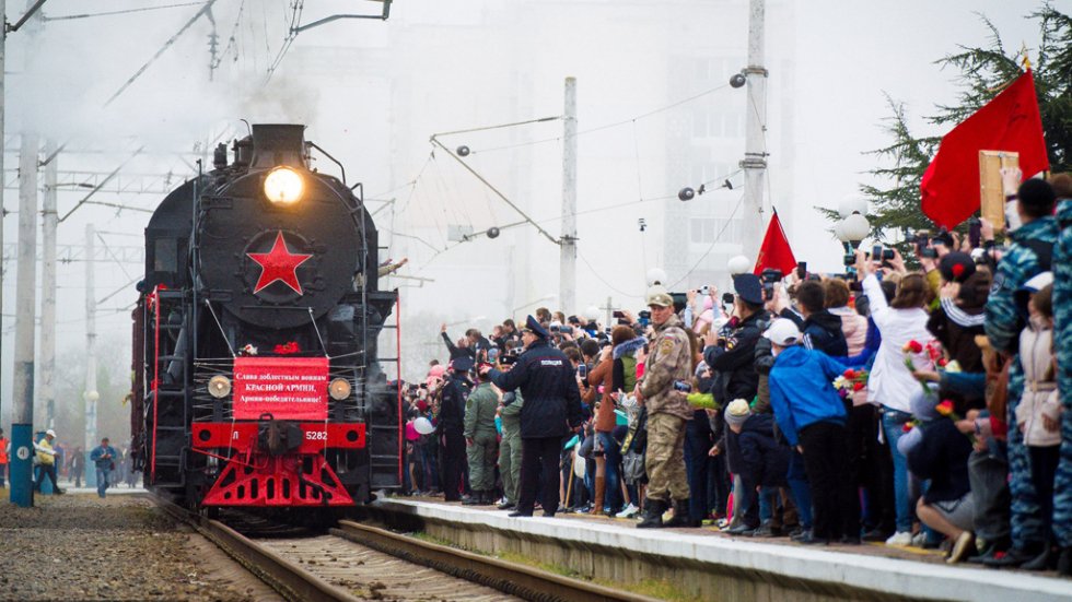 В Республике Крым пройдут патриотические акции «Поезд Победы» и «Дорогами Победы»