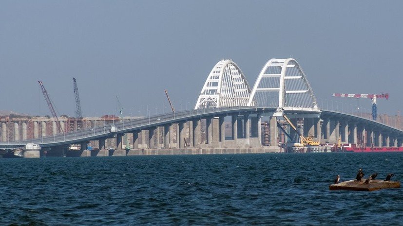 Новый миф: в инфоцентре оценили заявление Украины о смещении Крымского моста