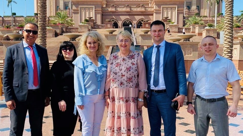 Крымская делегация посетила посольство Российской Федерации в ОАЭ Абу-Даби