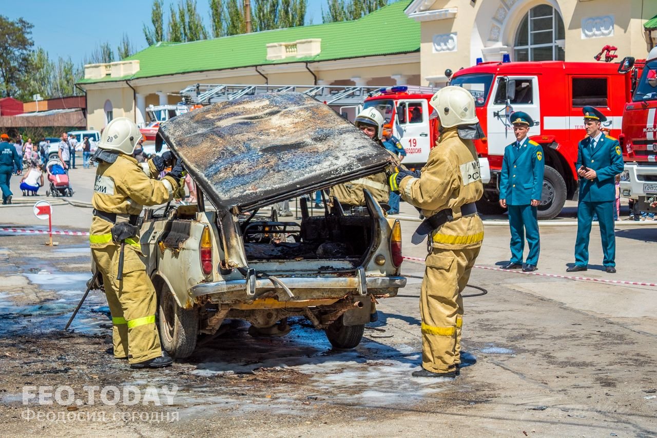 День пожарной охраны в Феодосии #8790
