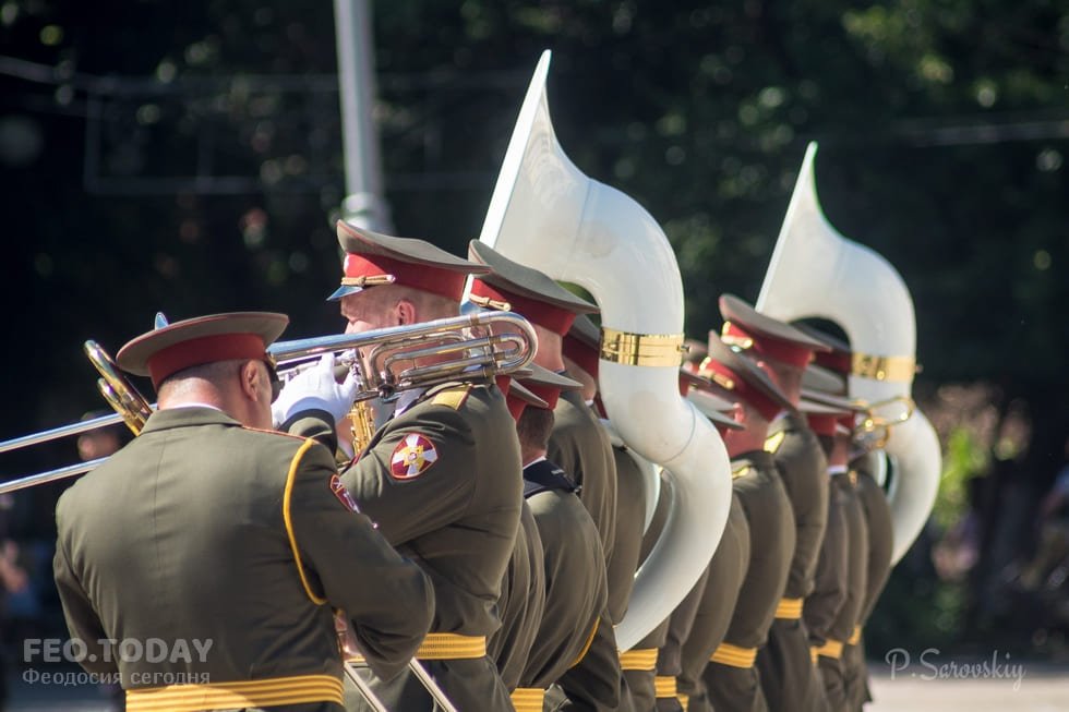 Фестиваль военных оркестров в Феодосии #12730