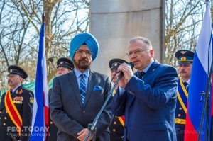 Митинг в День освобождения Феодосии от фашистских захватчиков #8279