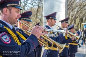 Митинг в День освобождения Феодосии от фашистских захватчиков #8226