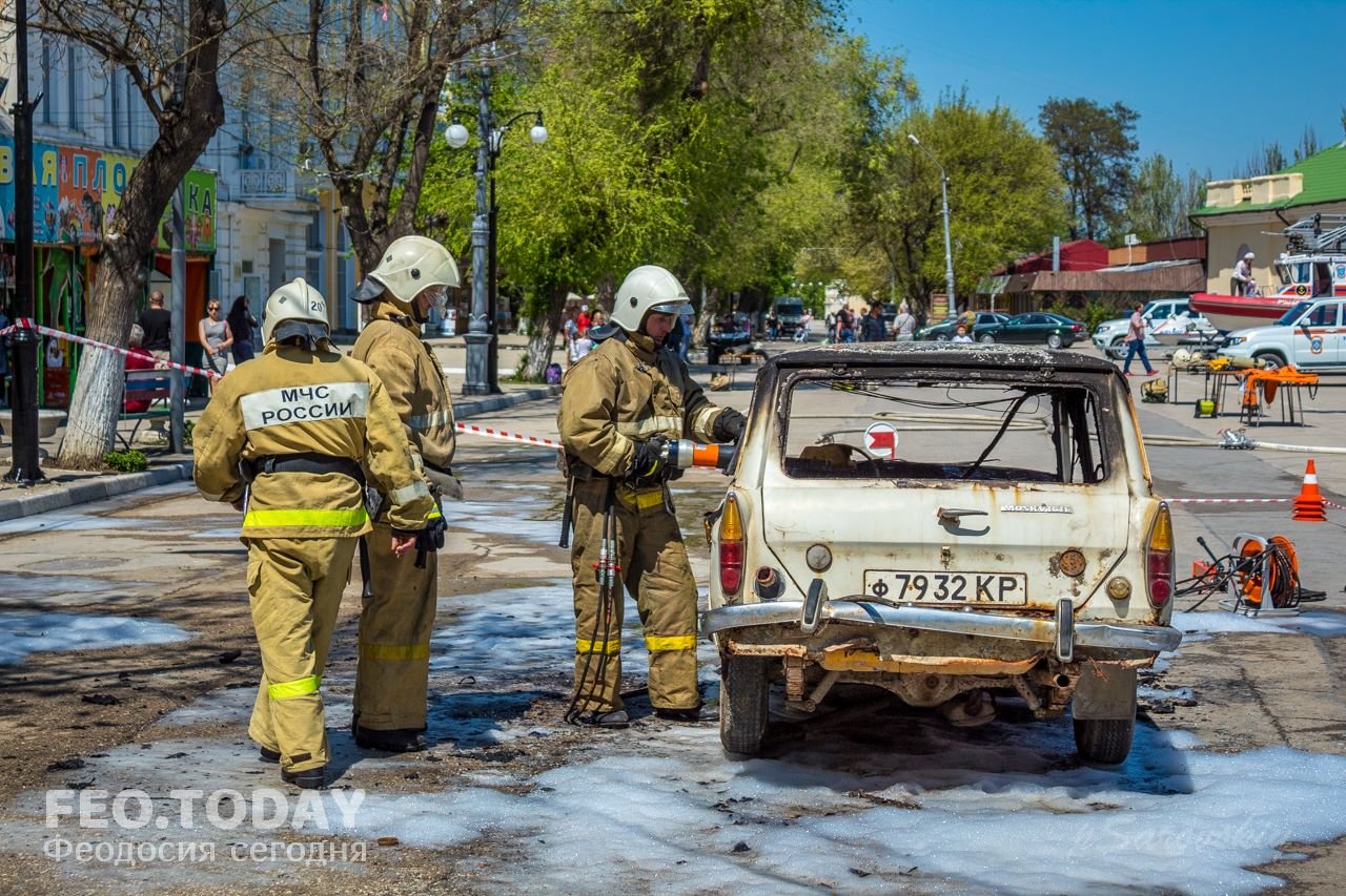День пожарной охраны в Феодосии #8782
