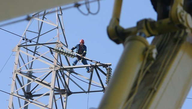 Энергосистема восточного Крыма частично отключилась из-за непогоды