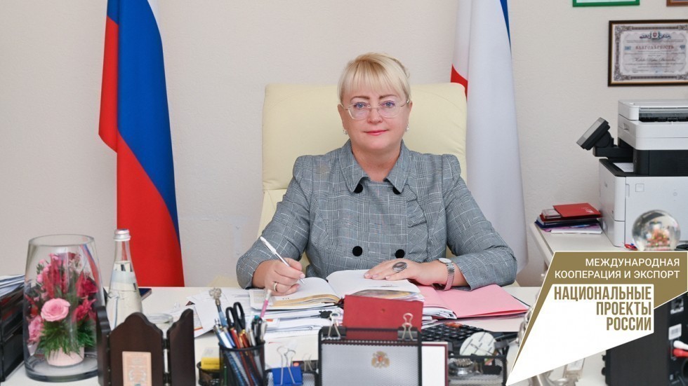 Ирина Кивико подвела итоги реализации национального проекта «Международная кооперация и экспорт» в Республике Крым