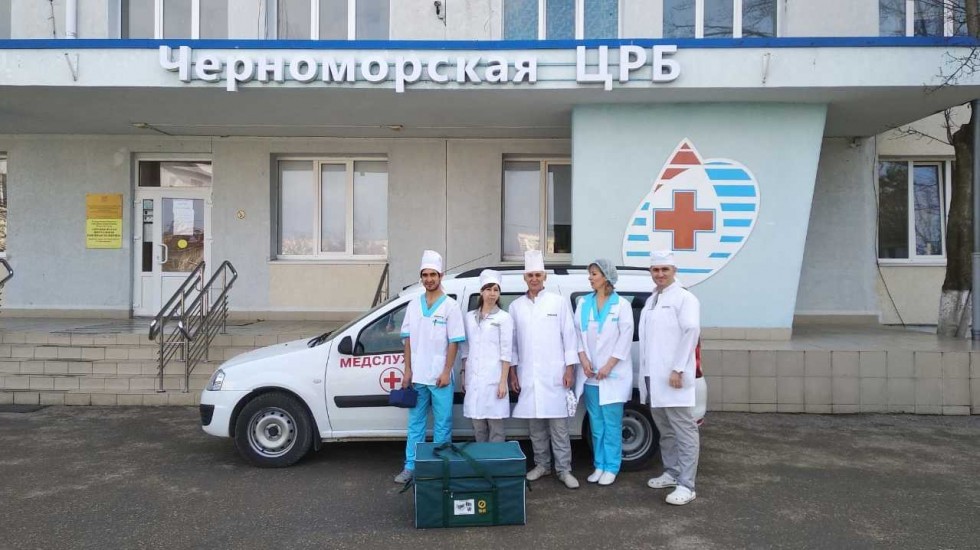 Минздрав РК: В Черноморском районе мобильные бригады медиков проводят вакцинацию населения против Covid-19
