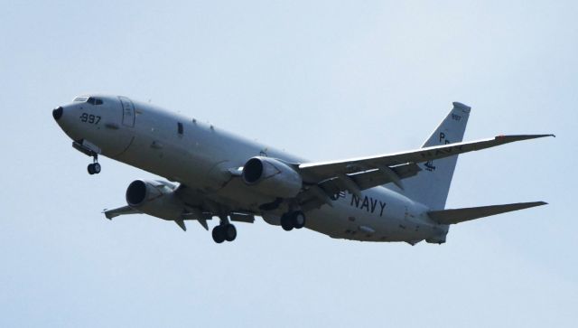 Противолодочный самолет ВМС США ведет разведку у берегов Крыма