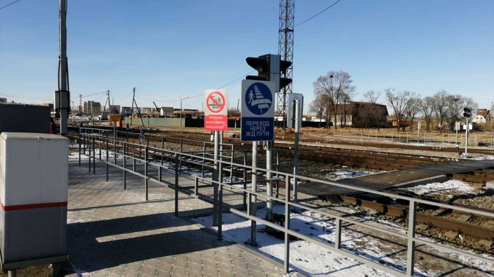 Минтранс РК: В Крыму будут обустроены 17 пешеходных переходов через железнодорожные пути