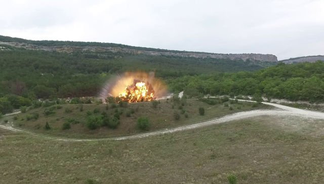 В Севастополе с начала года взорвали 757 бомб времен войны: видео