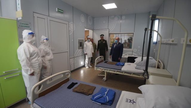 Госпиталь в Севастополе принял первых пациентов после вспышки COVID