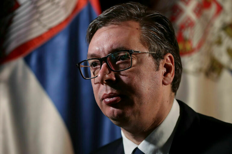 Вучич обвинил косовские власти в попытке втянуть Сербию в конфликт с НАТО