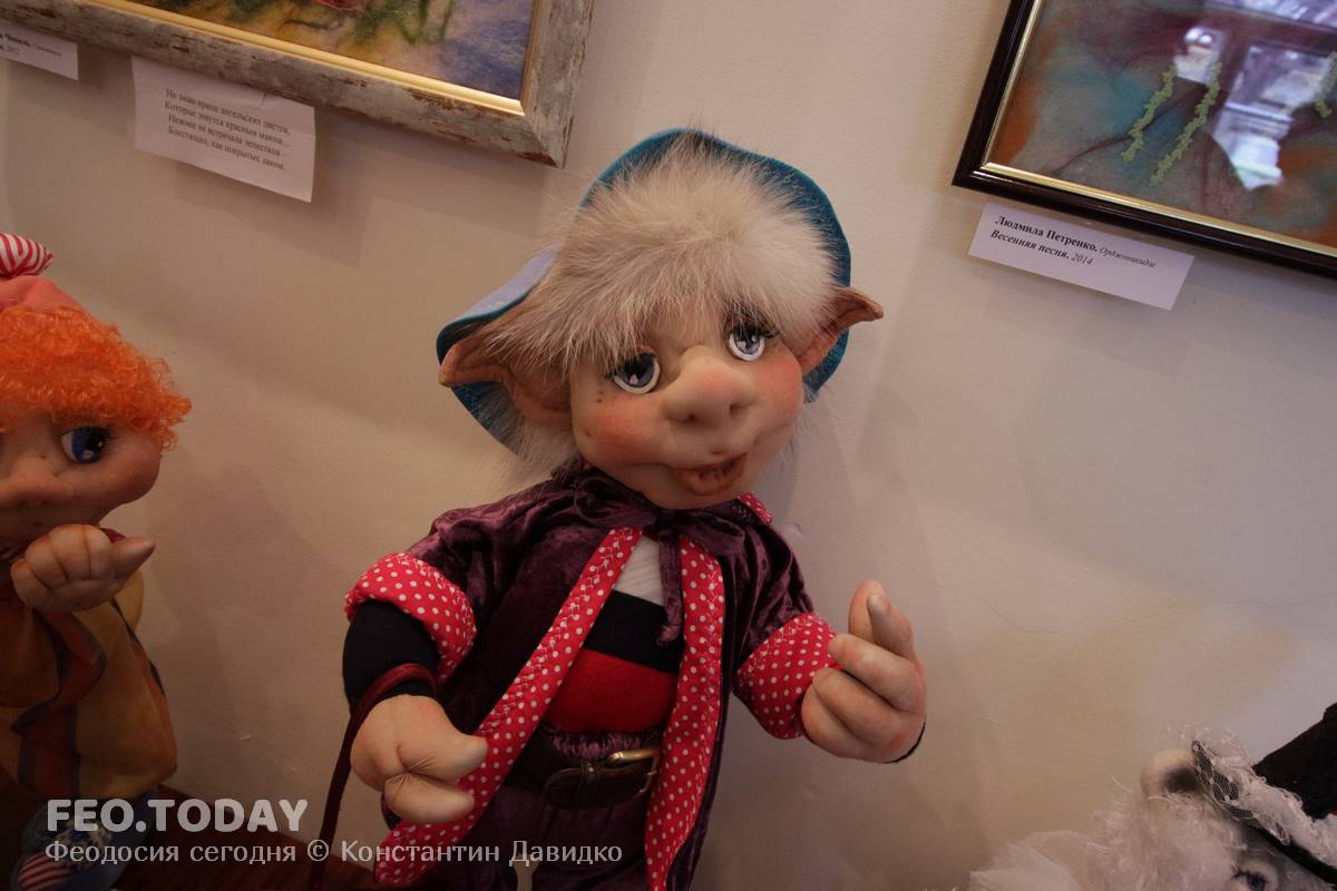 Выставка кукол. Музей Грина #7554