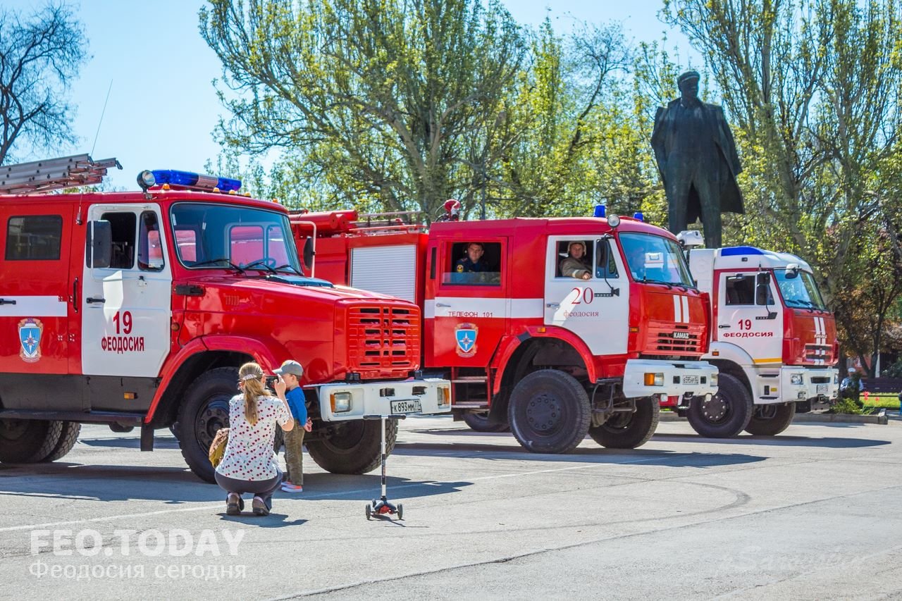 День пожарной охраны в Феодосии #8692