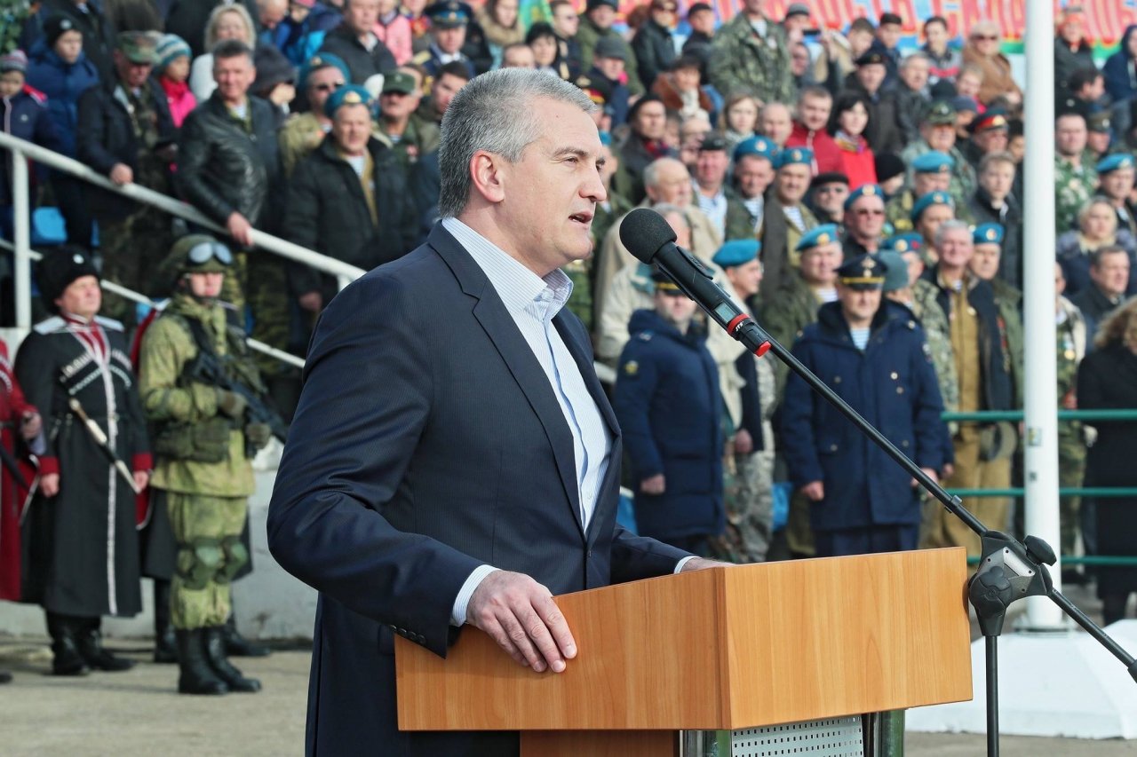 Фото торжественного открытия десантного батальона в Феодосии #5863