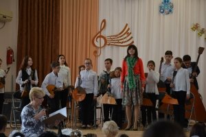 Фото новогоднего концерта в музыкальной школе №1 Феодосии #6352