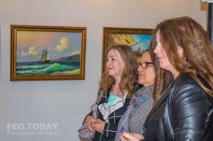 Открытие выставки «Морской пейзаж» в музее Грина #8045