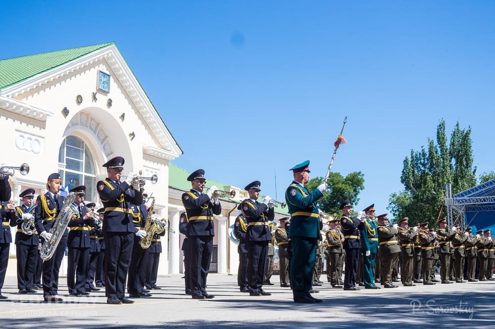 Фестиваль военных оркестров в Феодосии #12678
