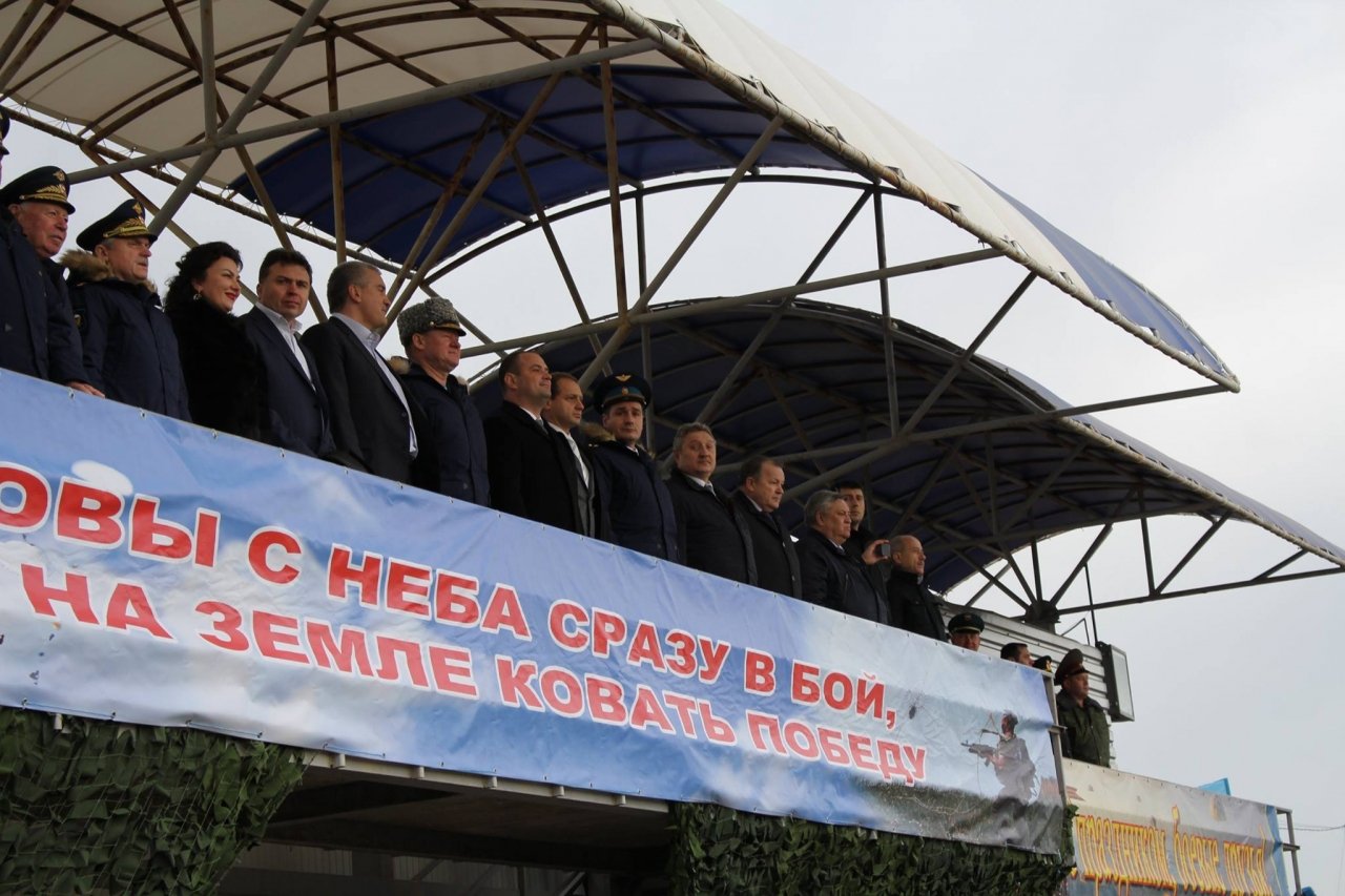 Фото торжественного открытия десантного батальона в Феодосии #5949