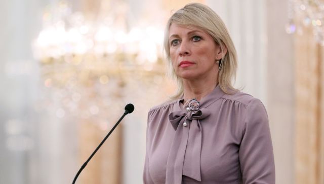 Захарова оценила «решительный протест» Киева против парада в Крыму