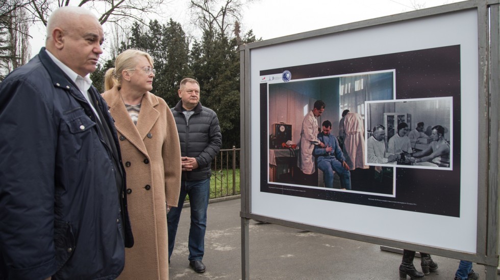 Состоялось торжественное открытие фотовыставки «Юрий Гагарин – каким он парнем был!»