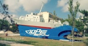 Открытие катера-памятника заводу «Море»