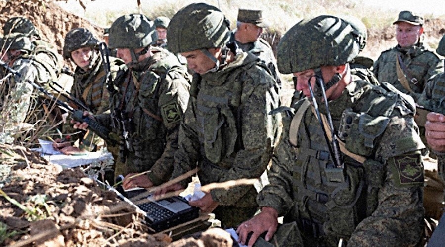 Крупные учения прошли на полигоне Опук в Крыму
